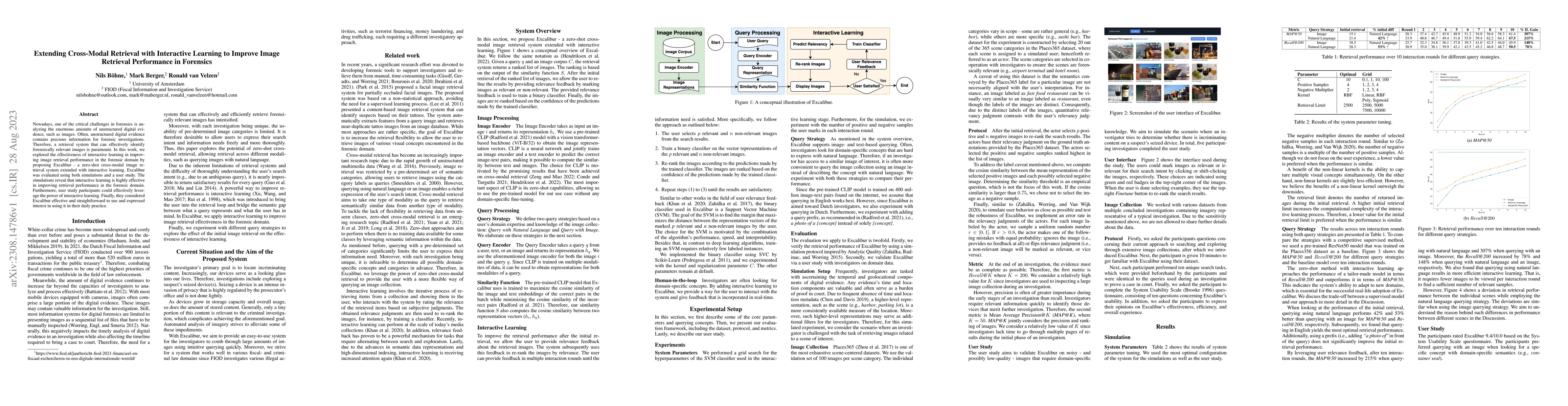 Thumbnail for Extending Cross-Modal Retrieval with Interactive Learning to Improve
  Image Retrieval Performance in Forensics