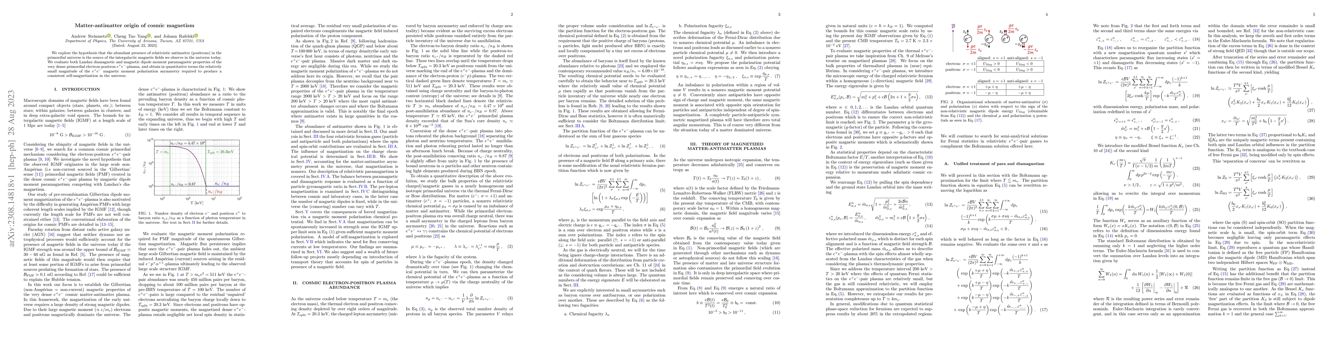 Thumbnail for Matter-antimatter origin of cosmic magnetism