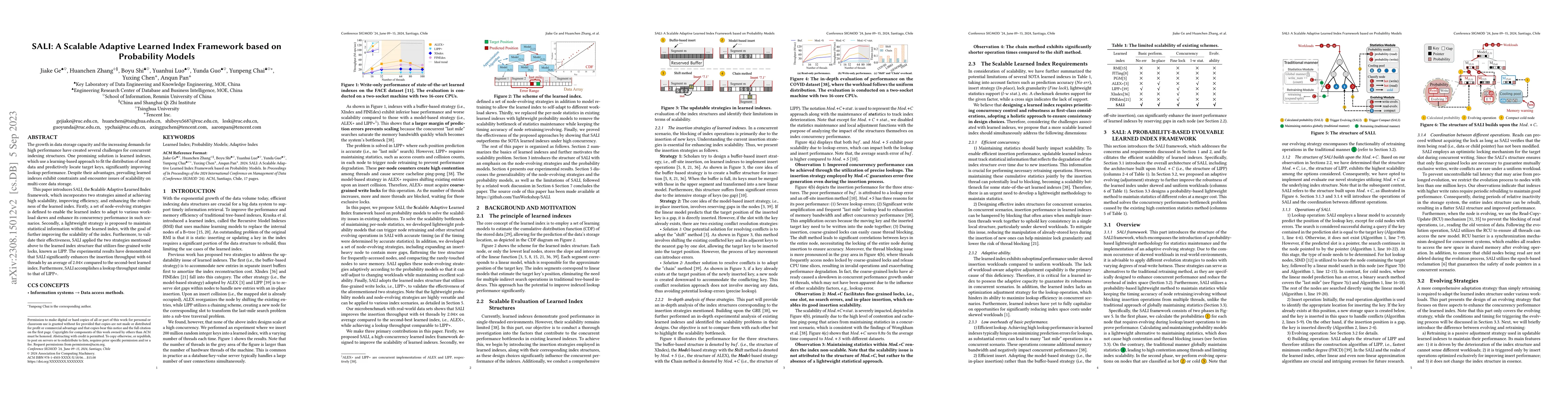 Thumbnail for SALI: A Scalable Adaptive Learned Index Framework based on Probability
  Models