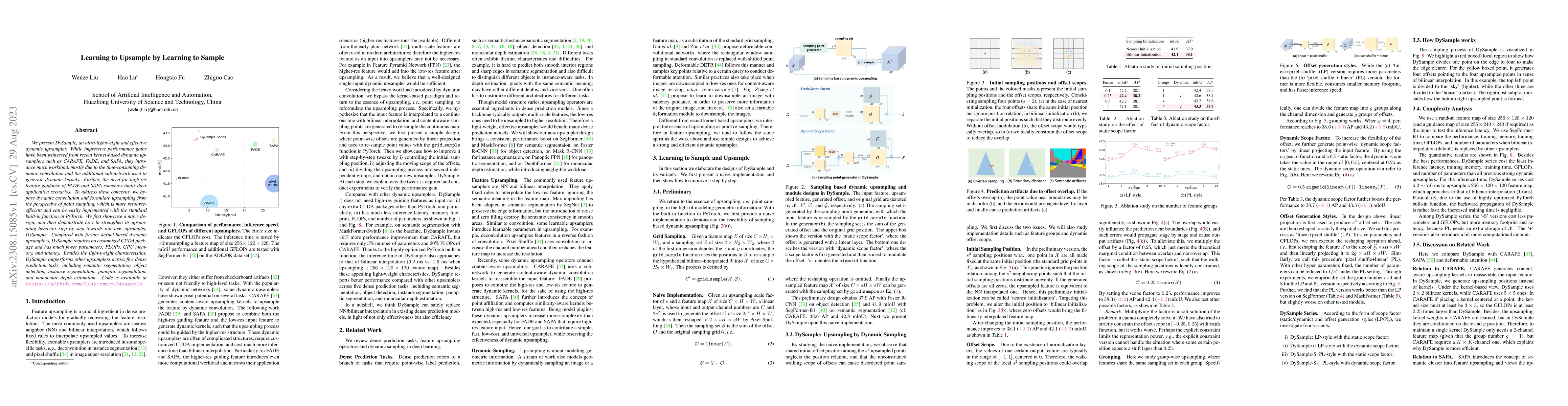 Thumbnail for Learning to Upsample by Learning to Sample