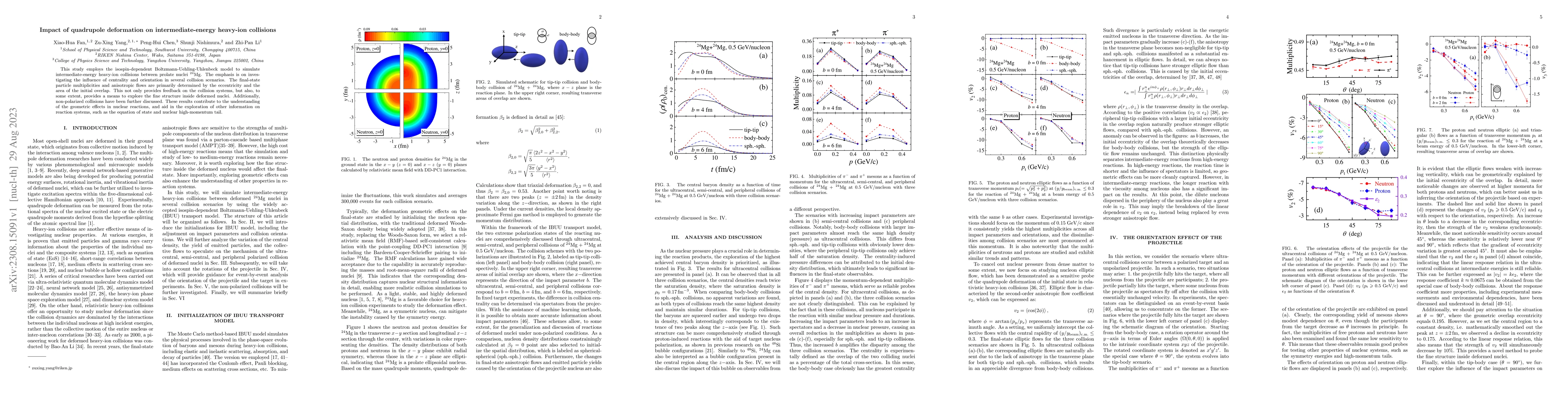 Thumbnail for Impact of quadrupole deformation on intermediate-energy heavy-ion
  collisions