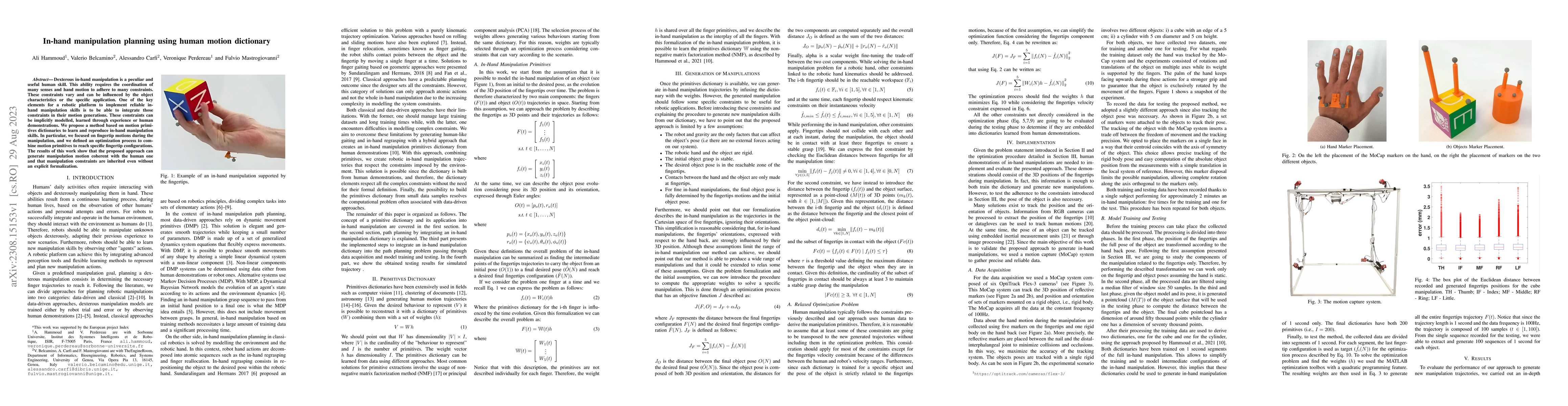 Thumbnail for In-hand manipulation planning using human motion dictionary