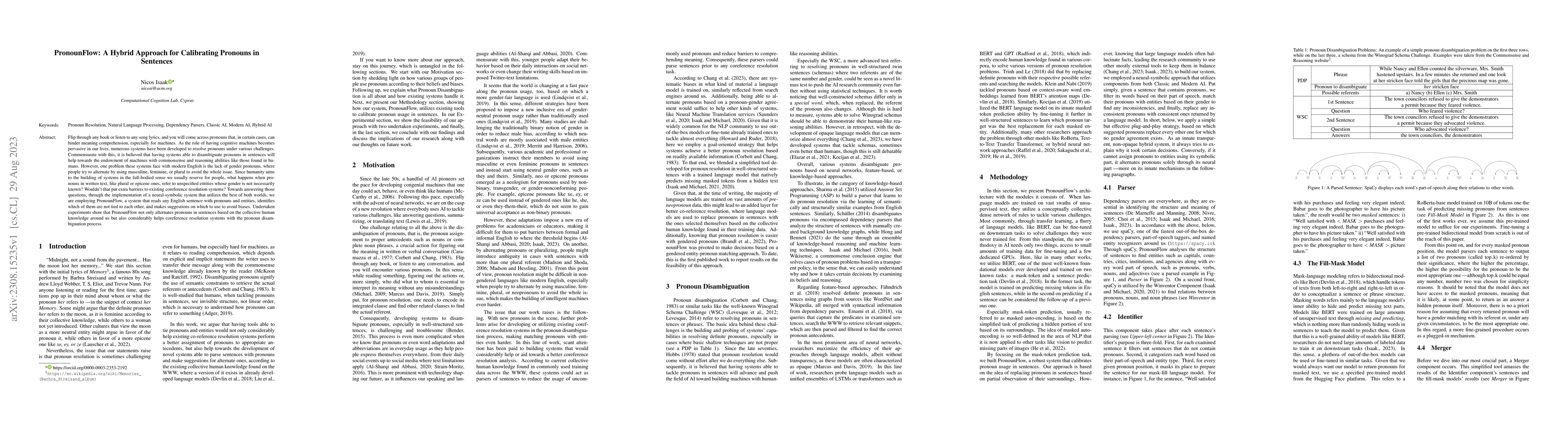 Thumbnail for PronounFlow: A Hybrid Approach for Calibrating Pronouns in Sentences