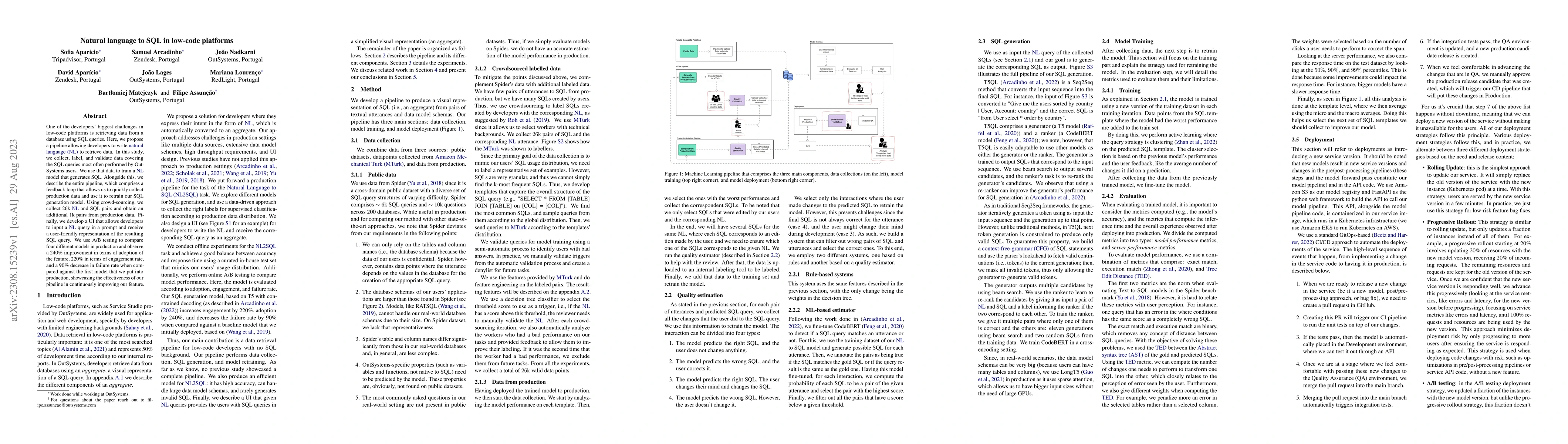 Thumbnail for Natural language to SQL in low-code platforms