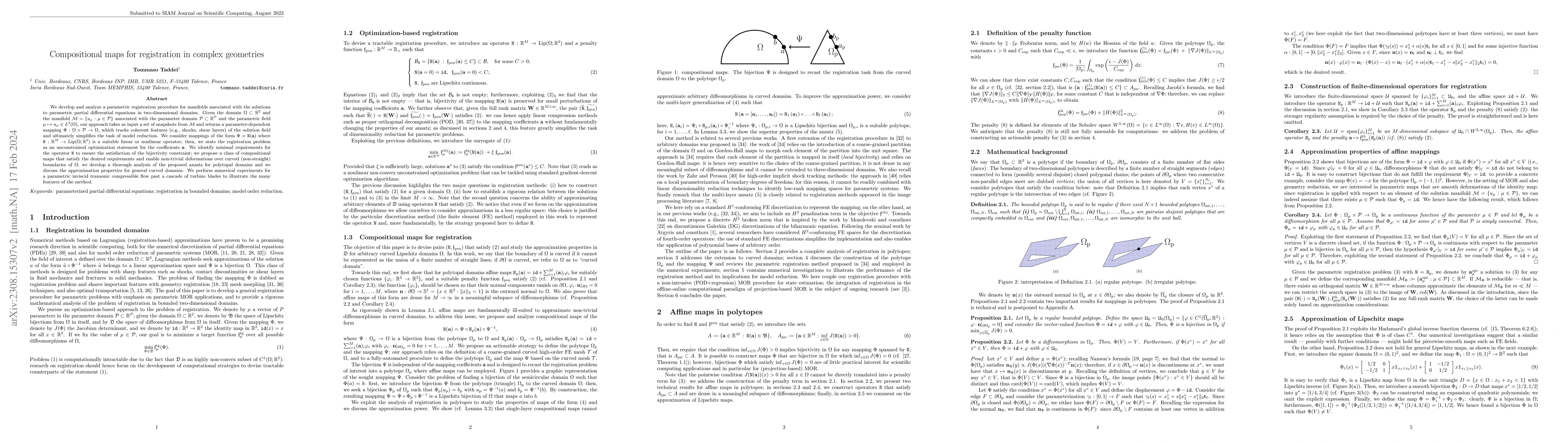 Thumbnail for Compositional maps for registration in complex geometries