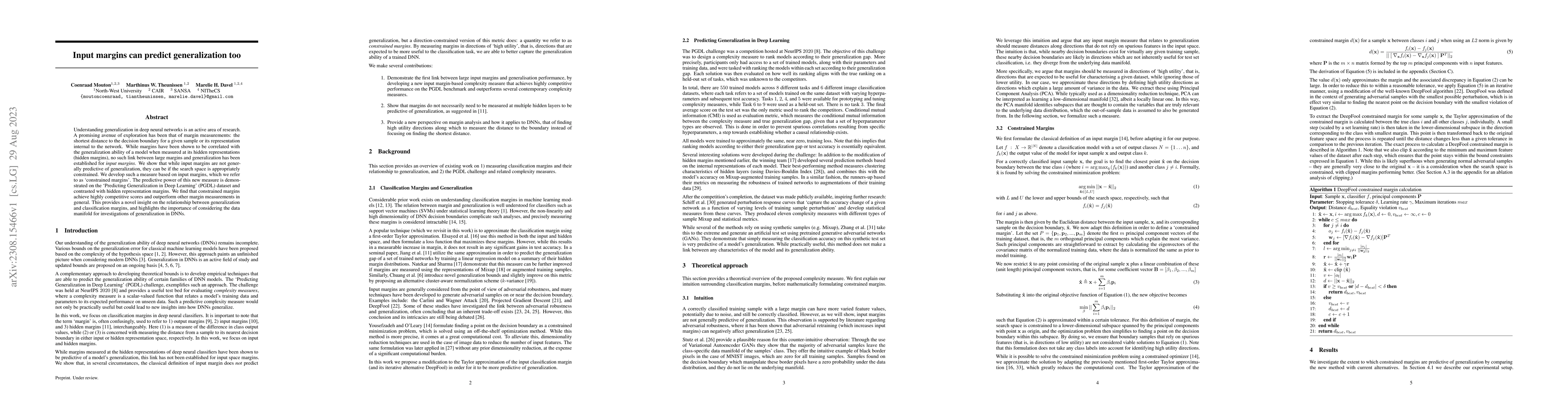 Thumbnail for Input margins can predict generalization too