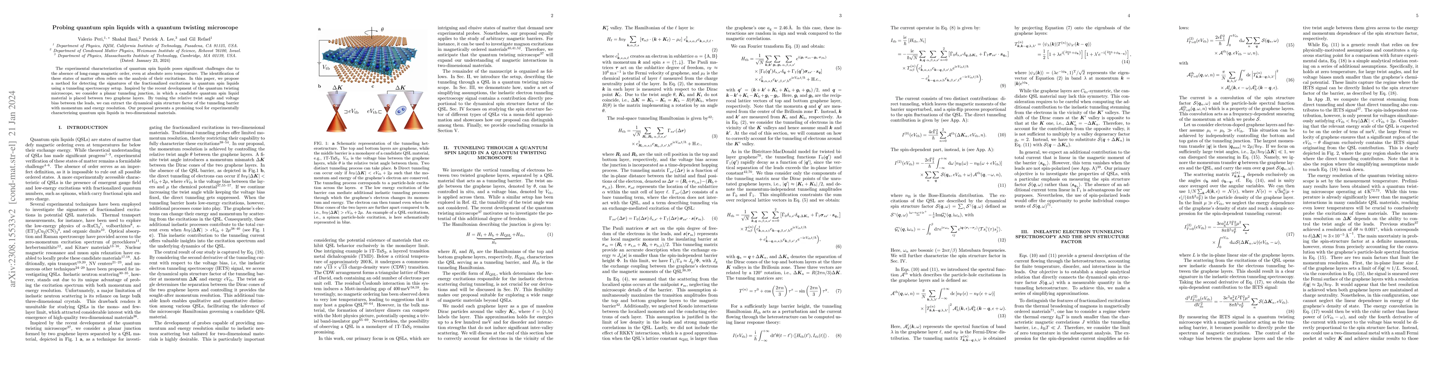 Thumbnail for Probing quantum spin liquids with a quantum twisting microscope