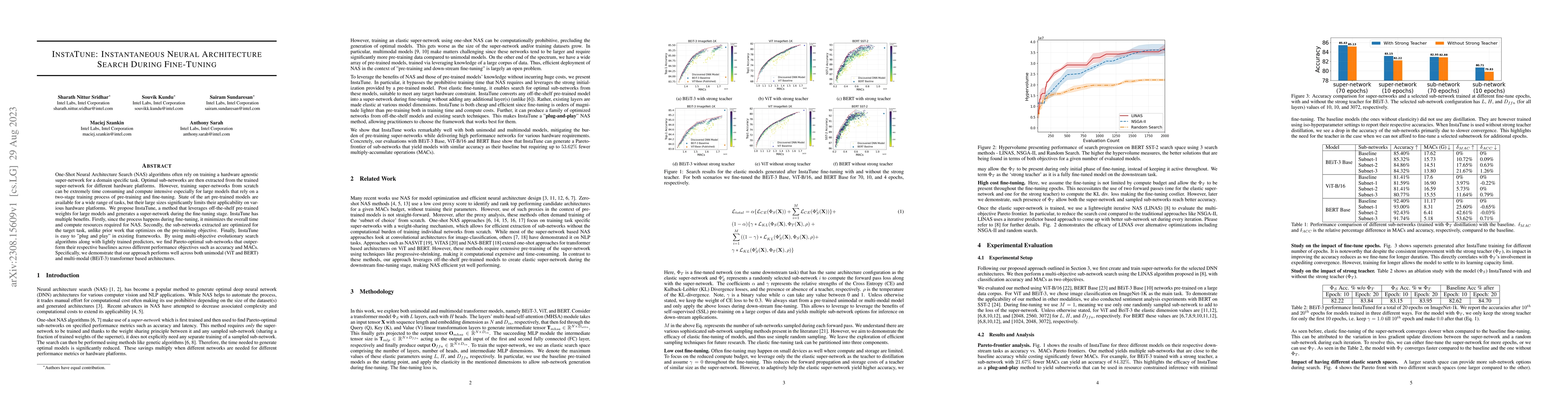 Thumbnail for InstaTune: Instantaneous Neural Architecture Search During Fine-Tuning