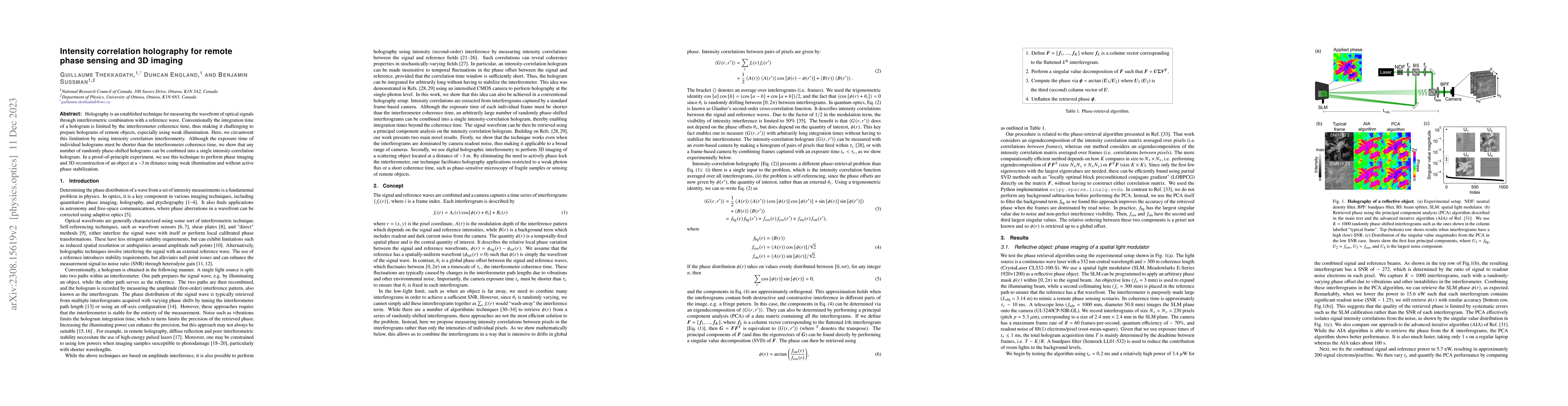 Thumbnail for Intensity correlation holography for remote phase sensing and 3D imaging