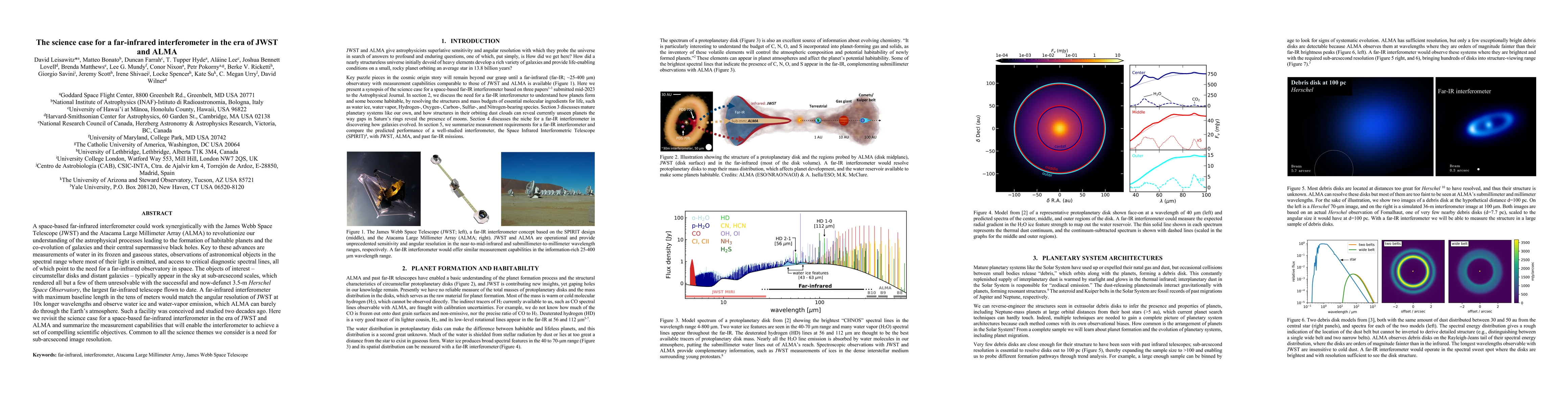 Thumbnail for The science case for a far-infrared interferometer in the era of JWST
  and ALMA