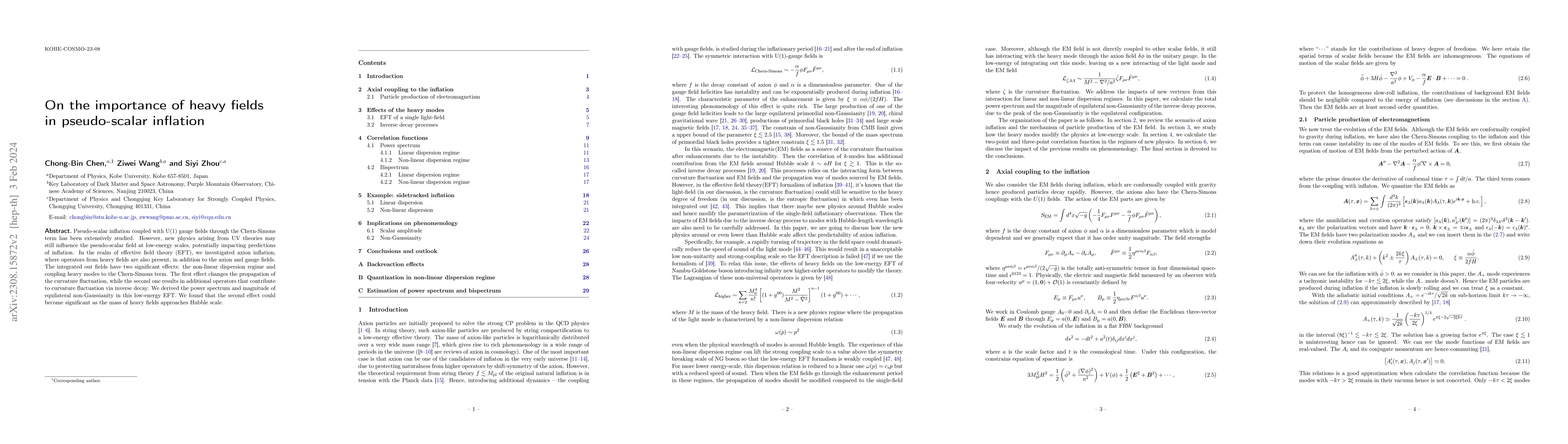 Thumbnail for On the importance of heavy fields in pseudo-scalar inflation