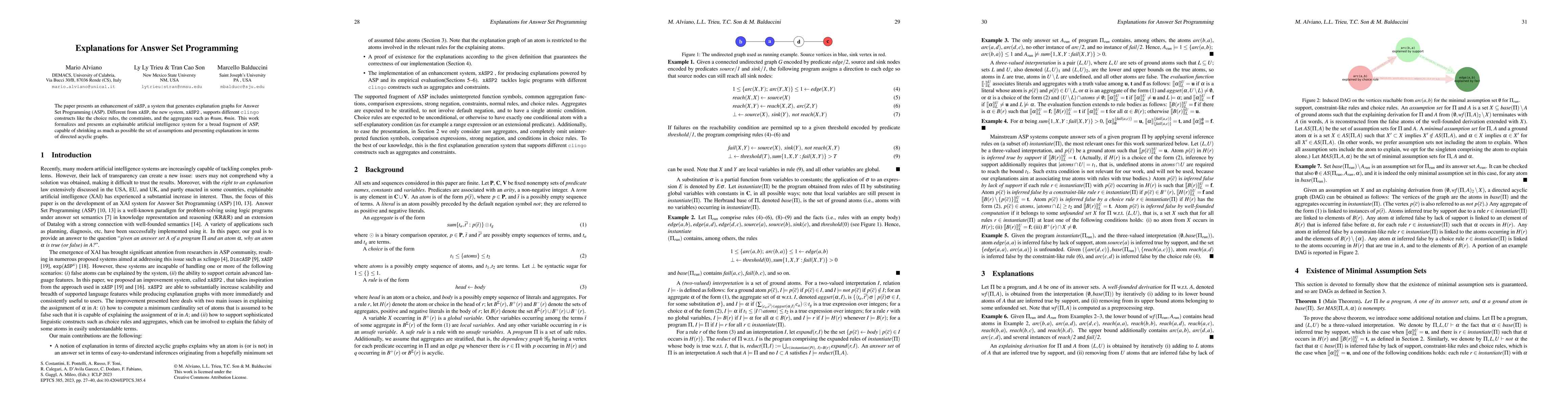 Thumbnail for Explanations for Answer Set Programming