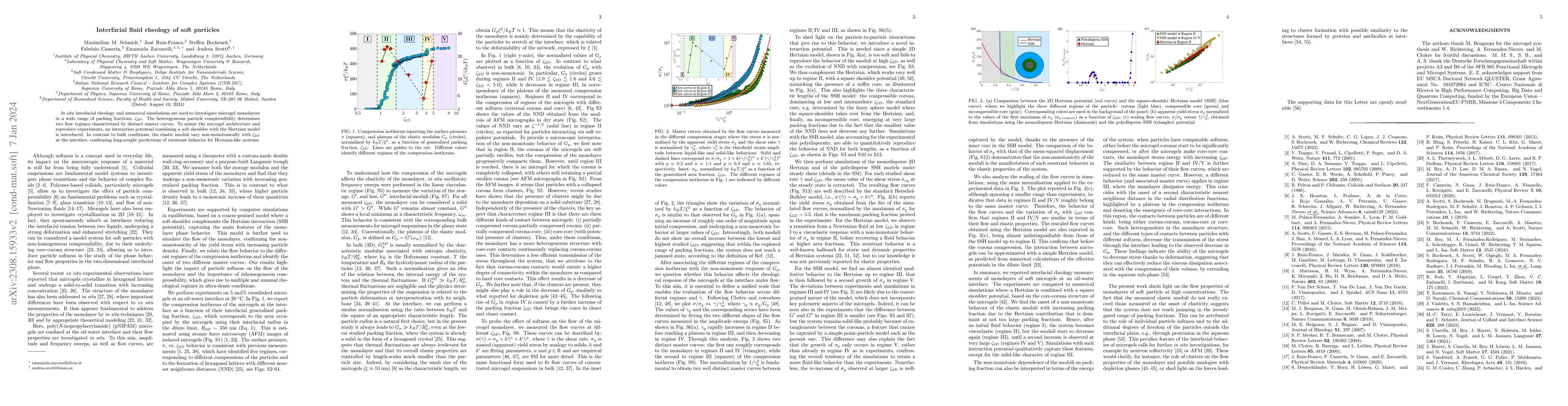 Thumbnail for Interfacial fluid rheology of soft particles