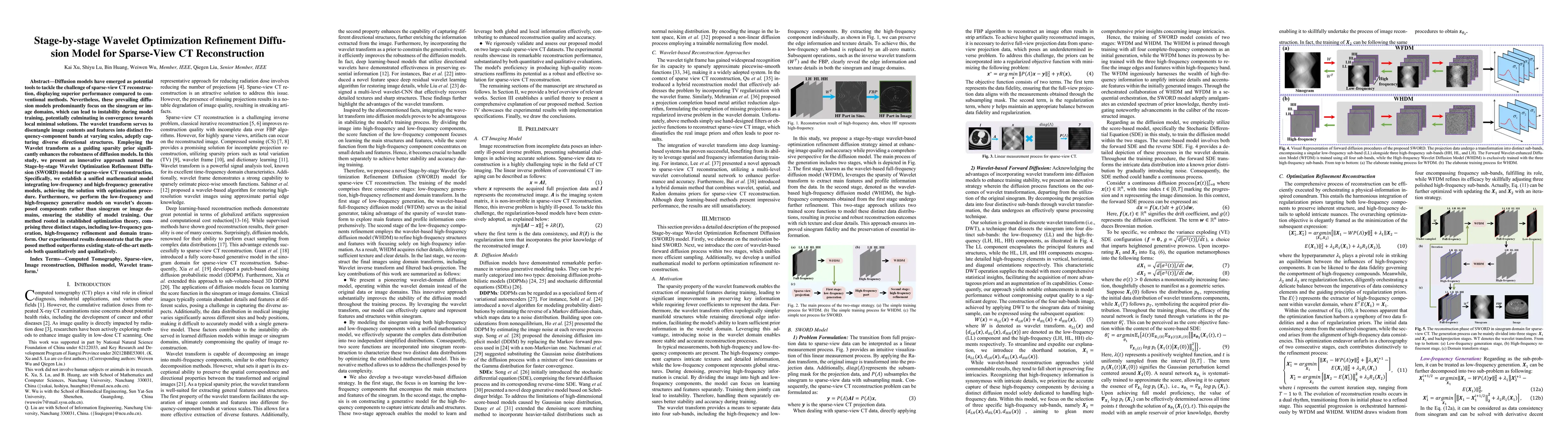 Thumbnail for Stage-by-stage Wavelet Optimization Refinement Diffusion Model for
  Sparse-View CT Reconstruction