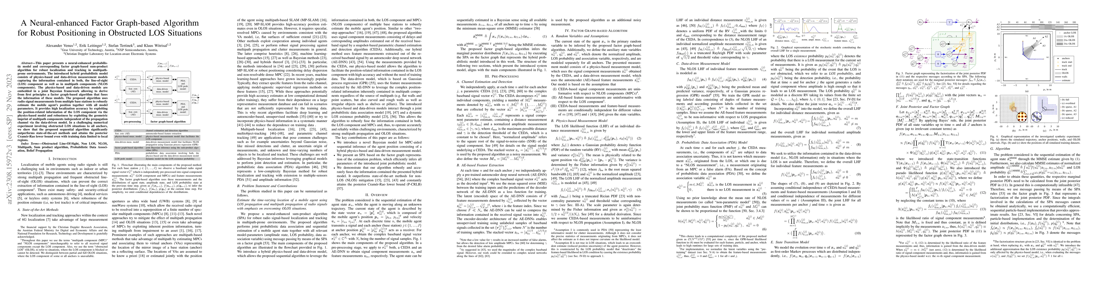 Thumbnail for A Neural-enhanced Factor Graph-based Algorithm for Robust Positioning in
  Obstructed LOS Situations