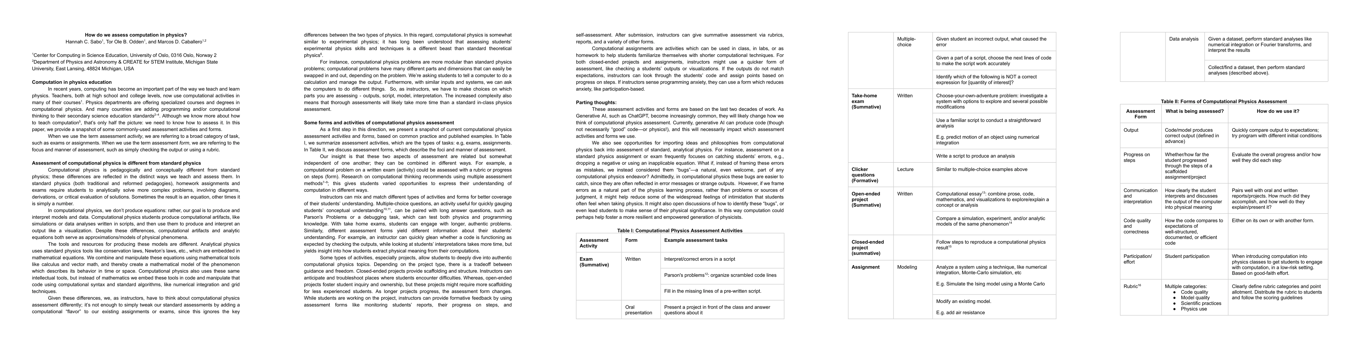 Thumbnail for How do we assess computation in physics?