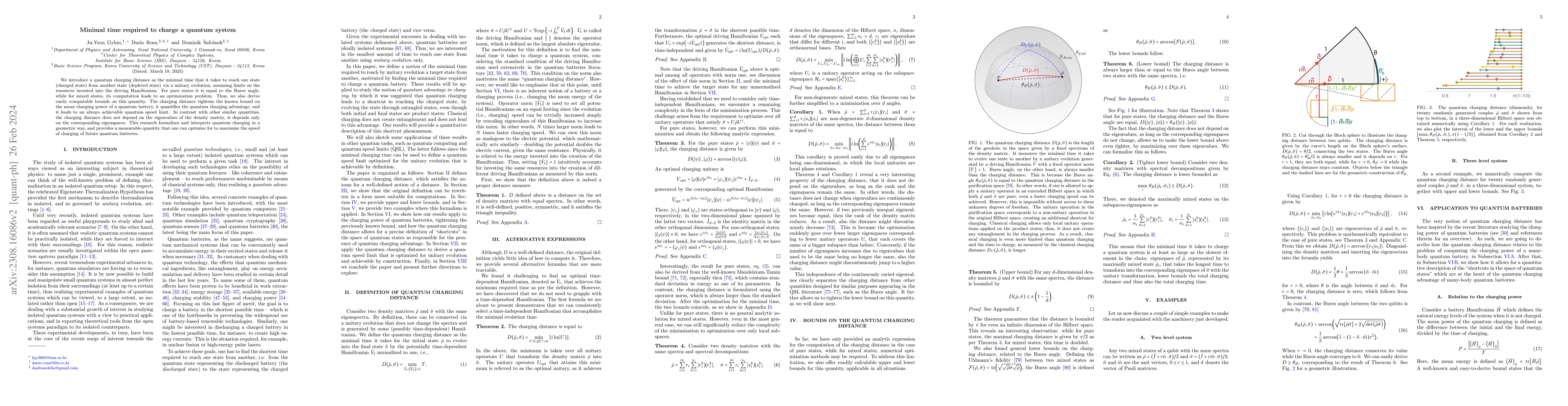 Thumbnail for Minimal time required to charge a quantum system