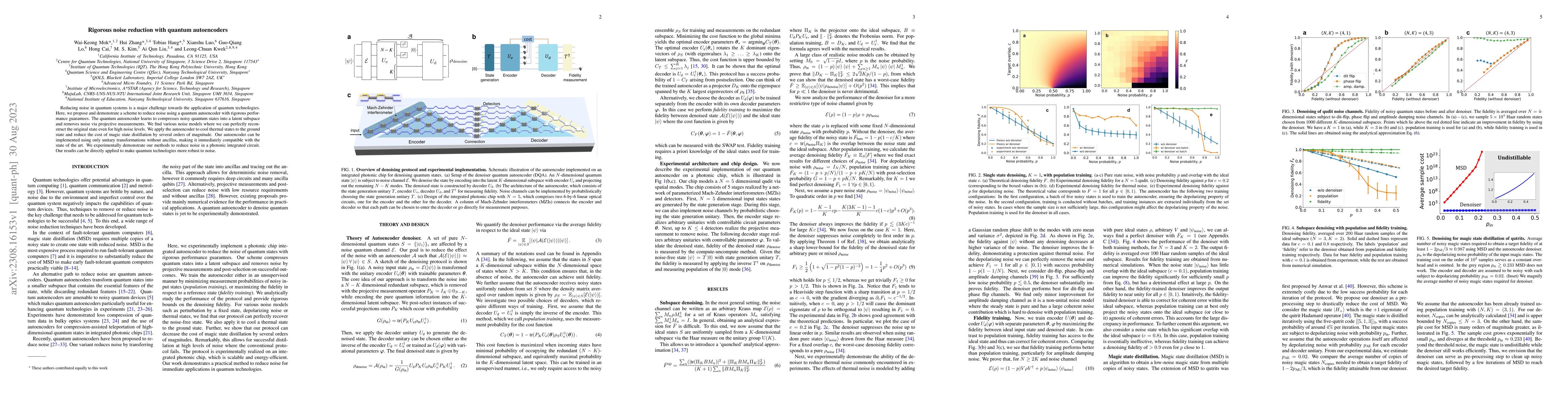 Thumbnail for Rigorous noise reduction with quantum autoencoders