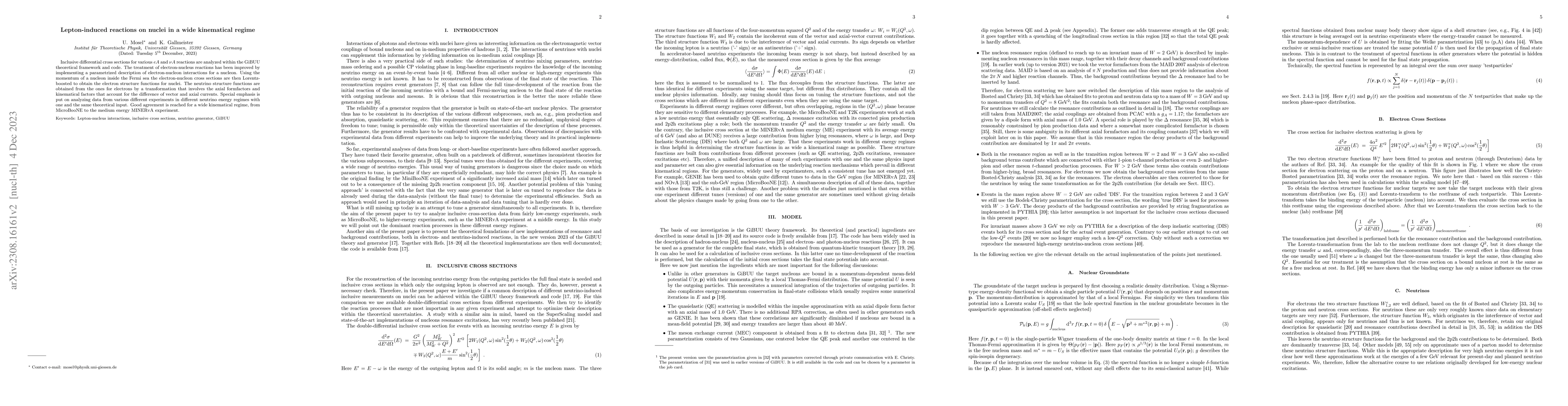 Thumbnail for Lepton-induced reactions on nuclei in a wide kinematical regime