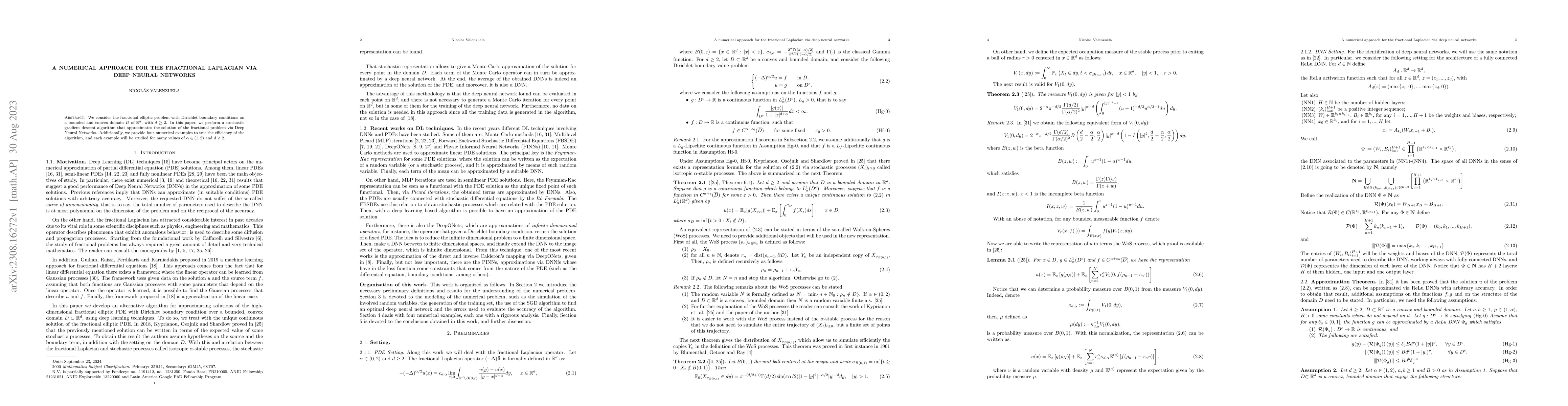 Thumbnail for A numerical approach for the fractional Laplacian via deep neural
  networks