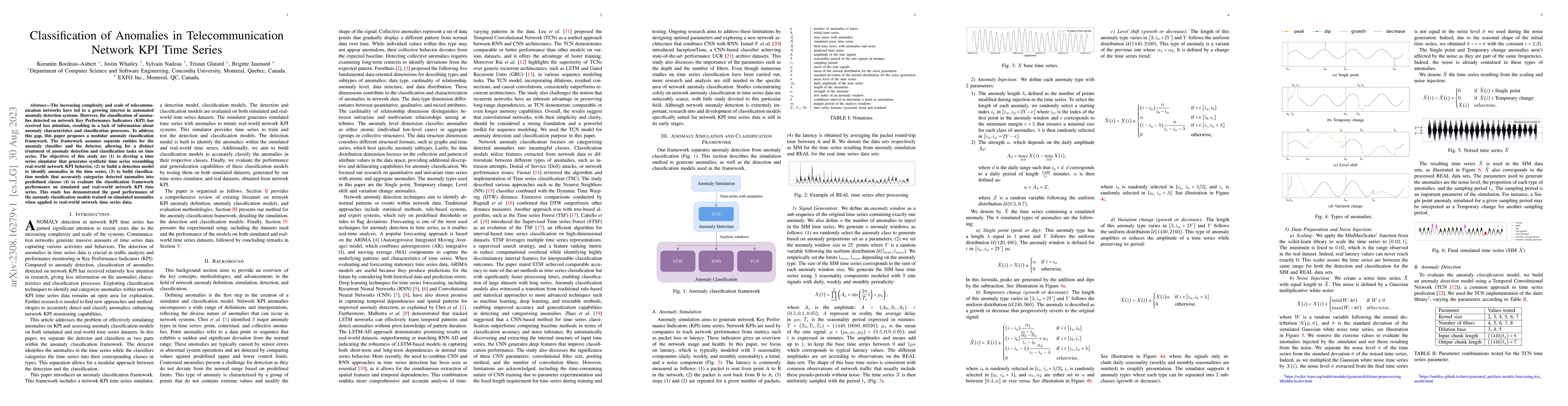 Thumbnail for Classification of Anomalies in Telecommunication Network KPI Time Series