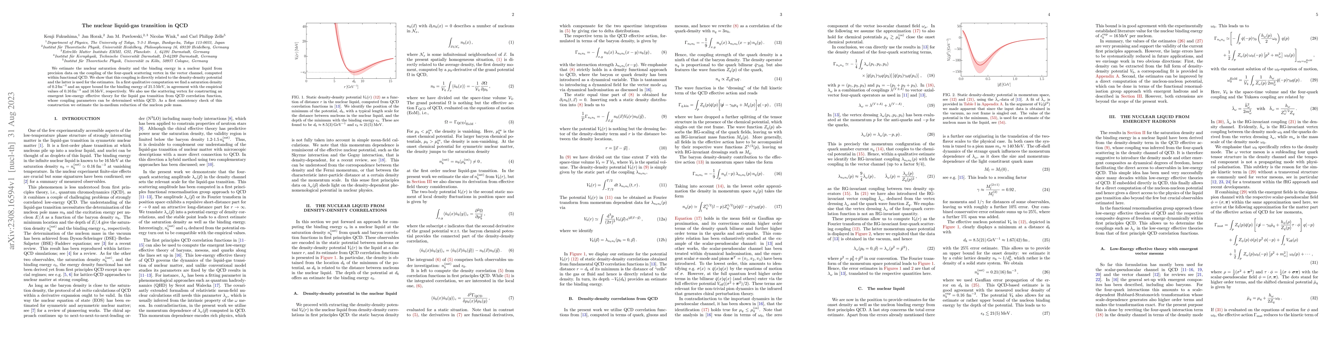 Thumbnail for The nuclear liquid-gas transition in QCD