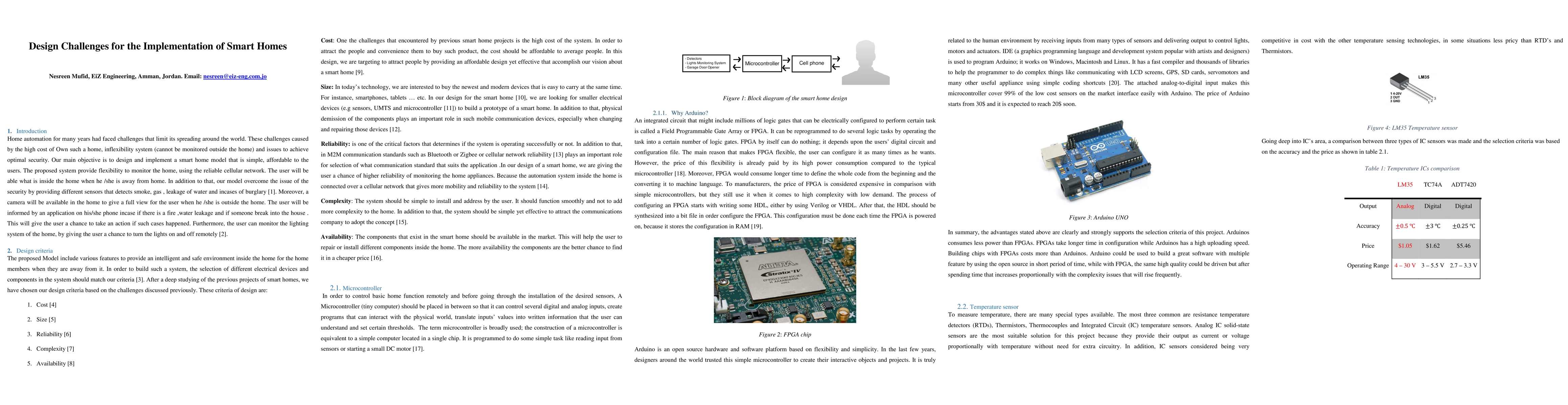 Thumbnail for Design Challenges for the Implementation of Smart Homes