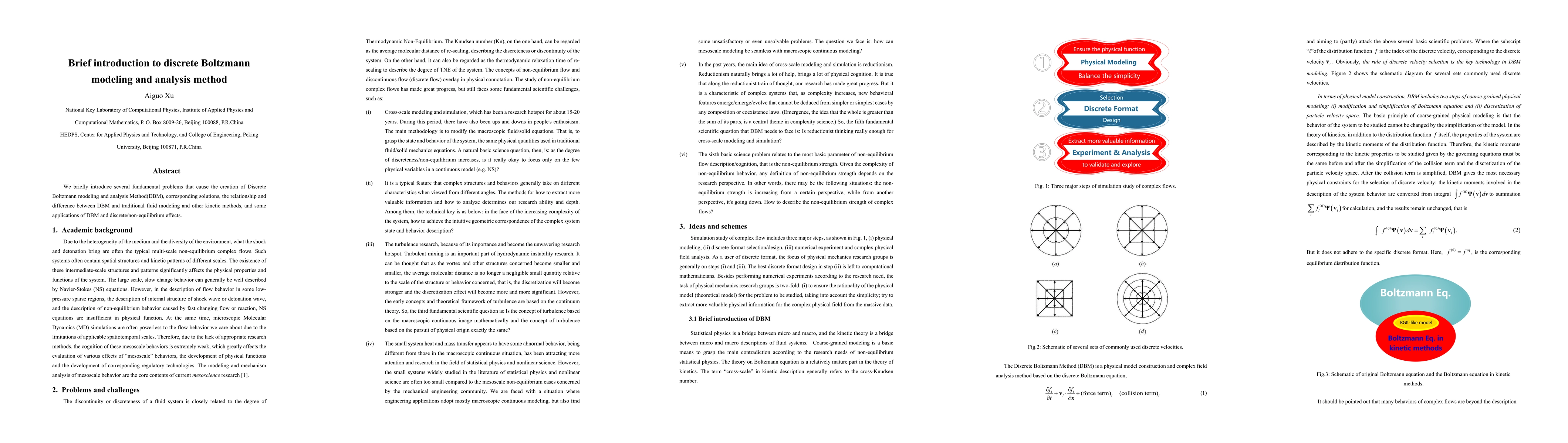 Thumbnail for Brief introduction to discrete Boltzmann modeling and analysis method
