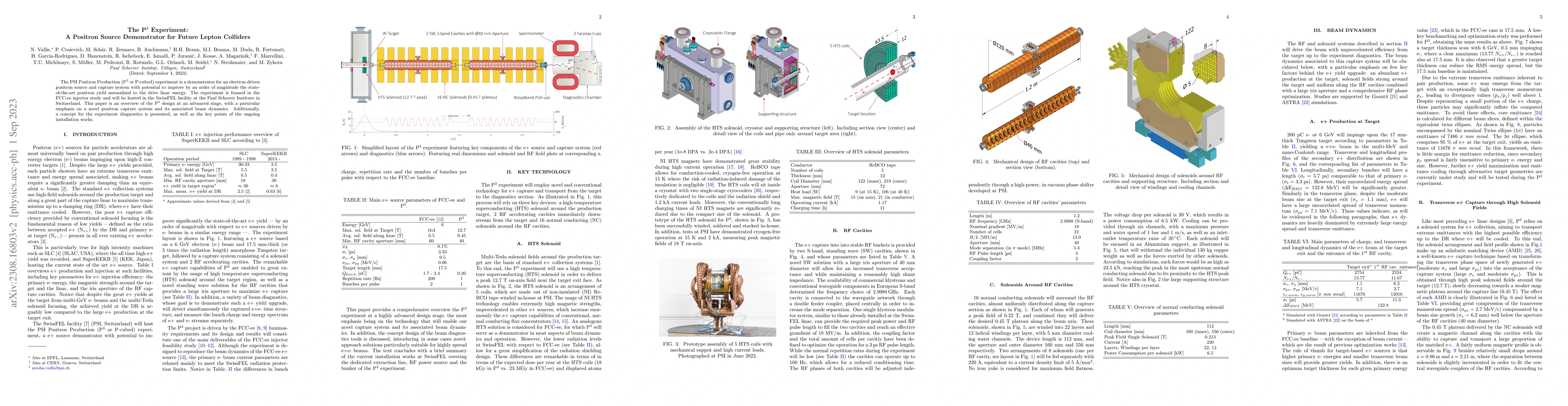 Thumbnail for The P$^3$ Experiment: A Positron Source Demonstrator for Future Lepton
  Colliders