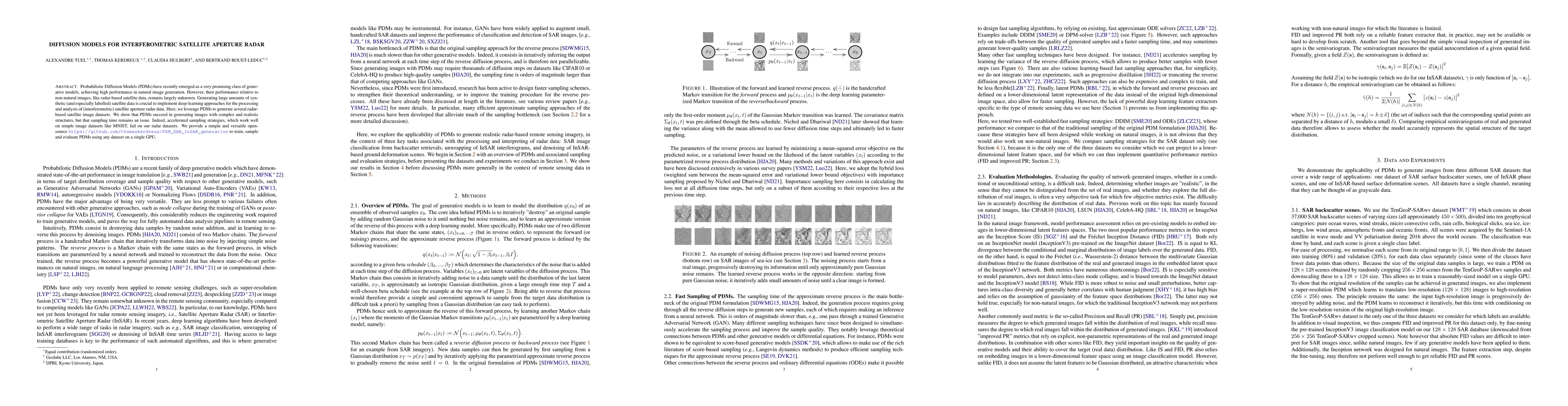 Thumbnail for Diffusion Models for Interferometric Satellite Aperture Radar