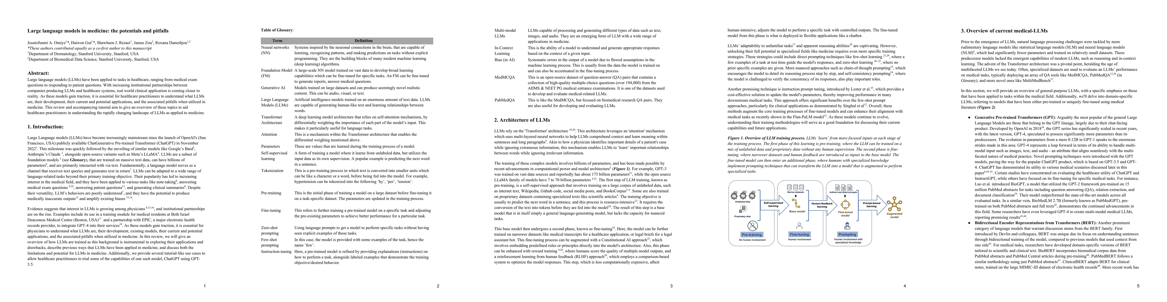 Thumbnail for Large language models in medicine: the potentials and pitfalls