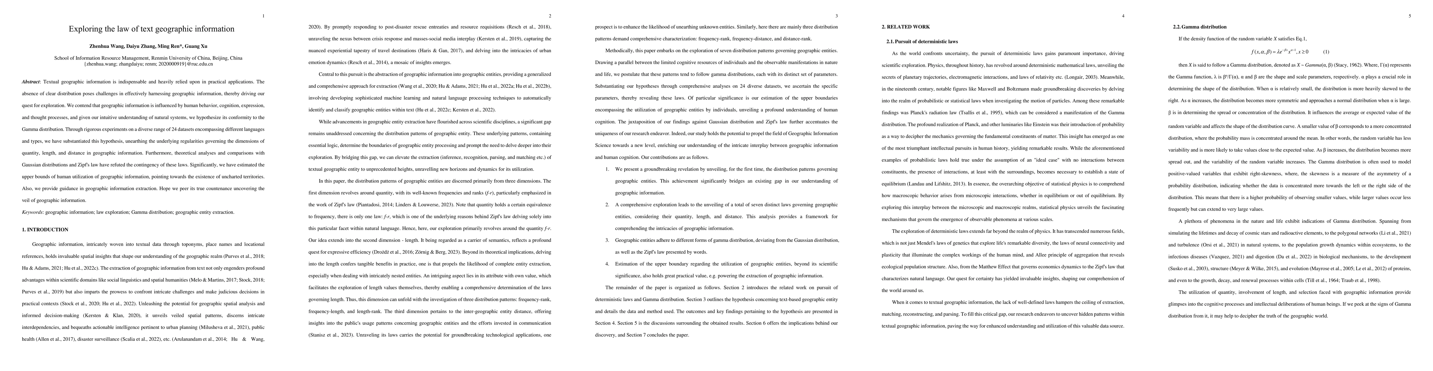 Thumbnail for Exploring the law of text geographic information