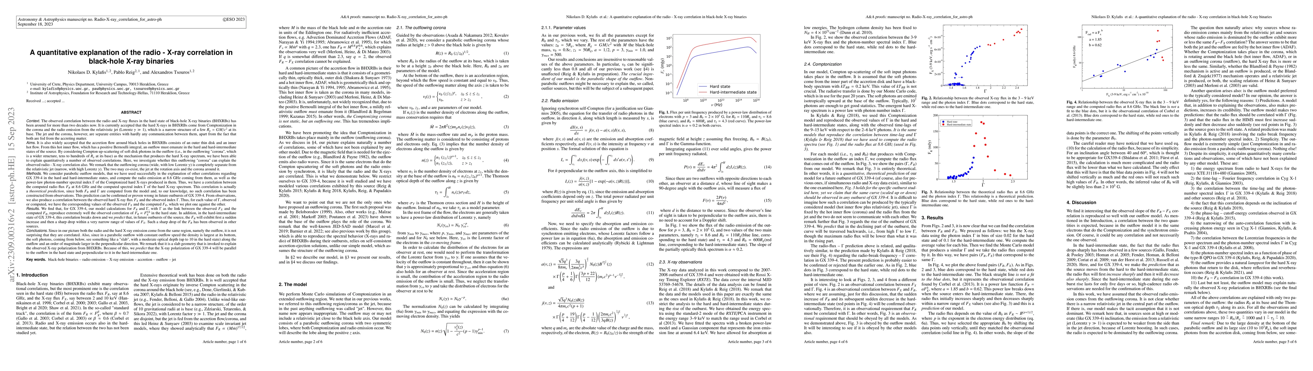 Thumbnail for A quantitative explanation of the radio--X-ray correlation in black-hole
  X-ray binaries