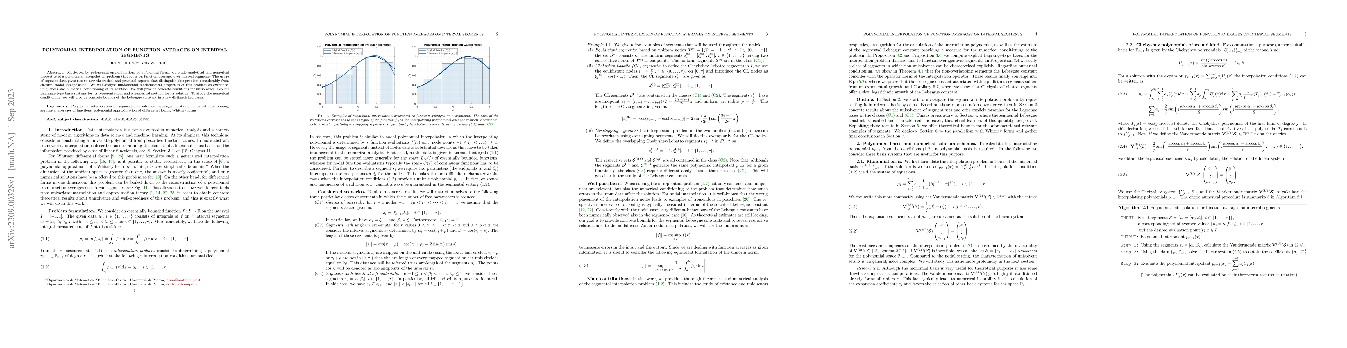 Thumbnail for Polynomial Interpolation of Function Averages on Interval Segments