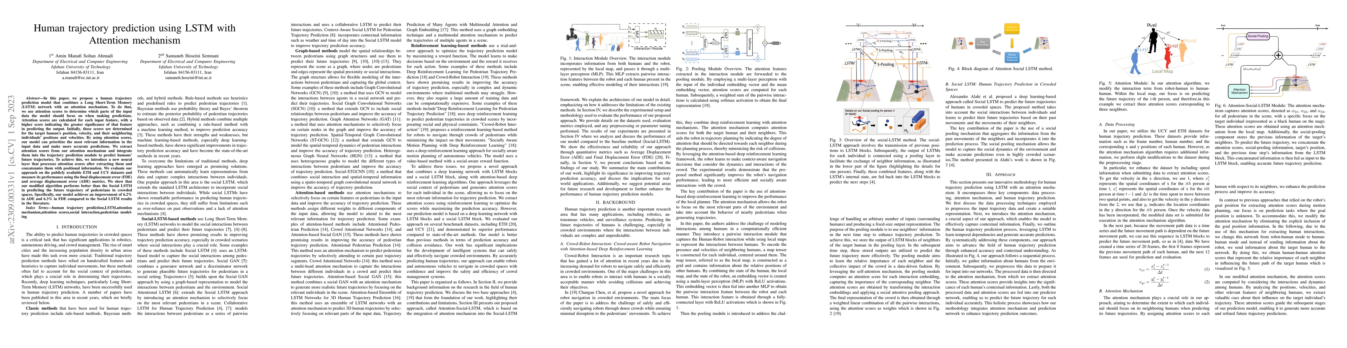 Thumbnail for Human trajectory prediction using LSTM with Attention mechanism