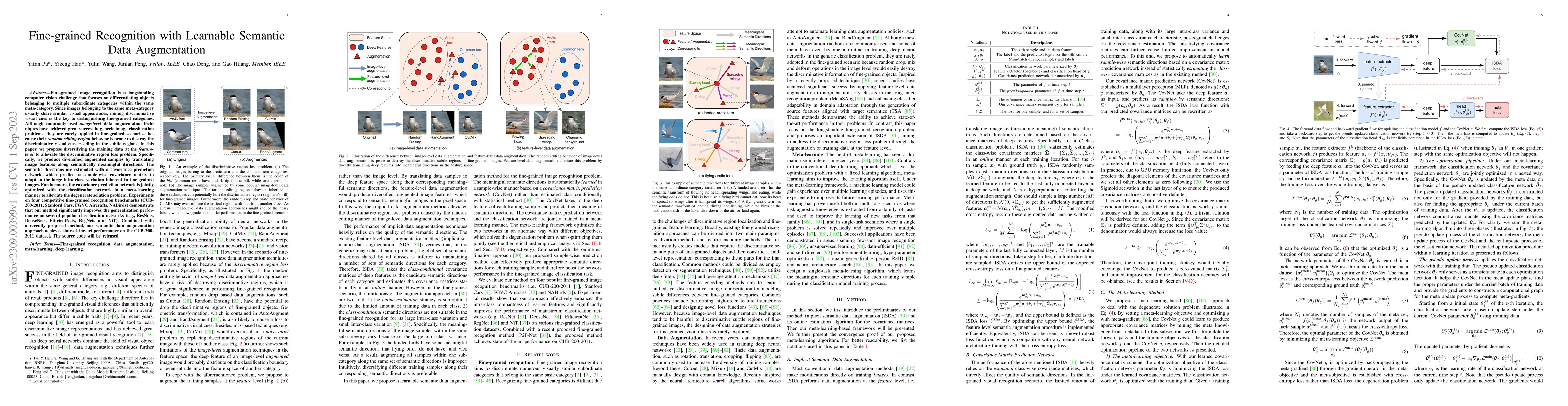 Thumbnail for Fine-grained Recognition with Learnable Semantic Data Augmentation