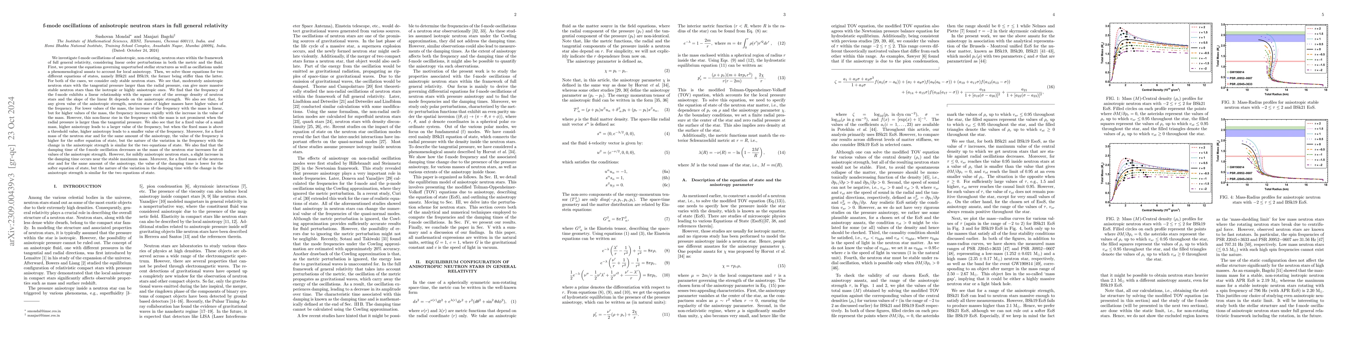Thumbnail for f-mode oscillations of anisotropic neutron stars in full general
  relativity