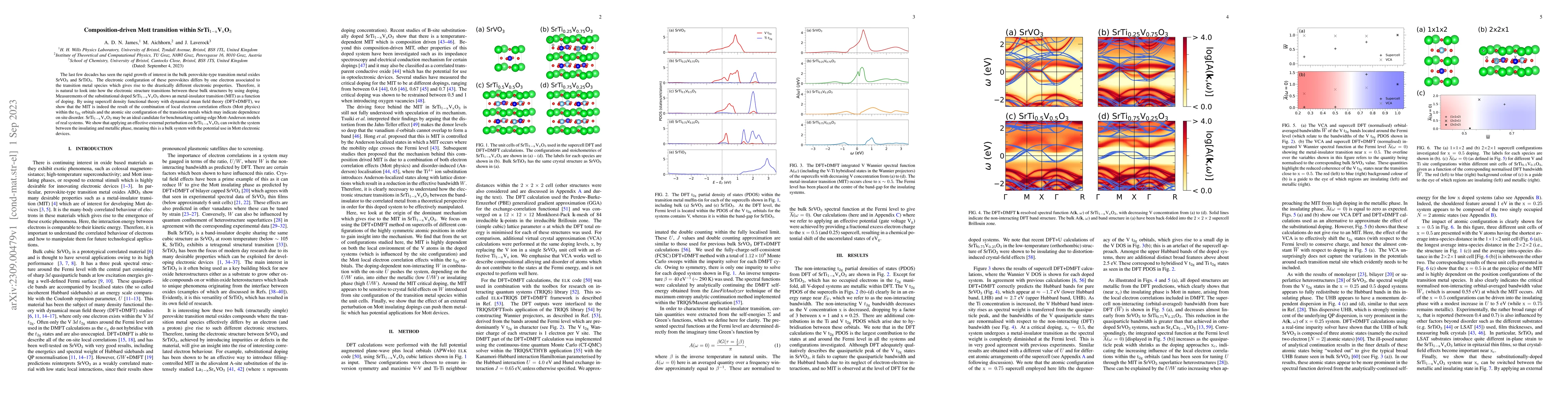 Thumbnail for Composition-driven Mott transition within SrTi$_{\rm 1-x}$V$_{\rm
  x}$O$_3$