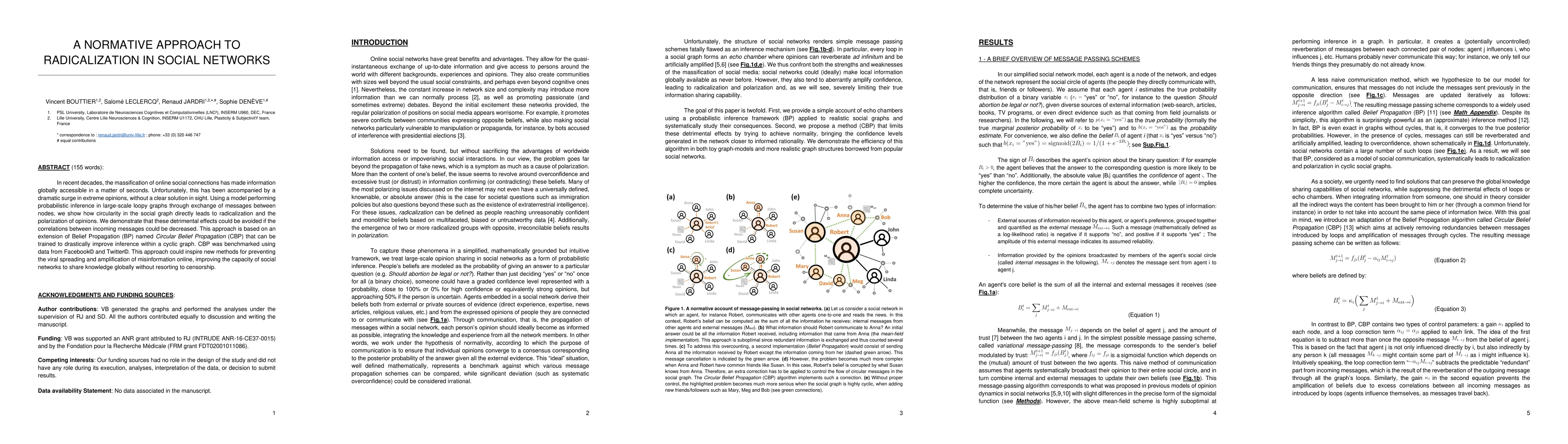 Thumbnail for A normative approach to radicalization in social networks