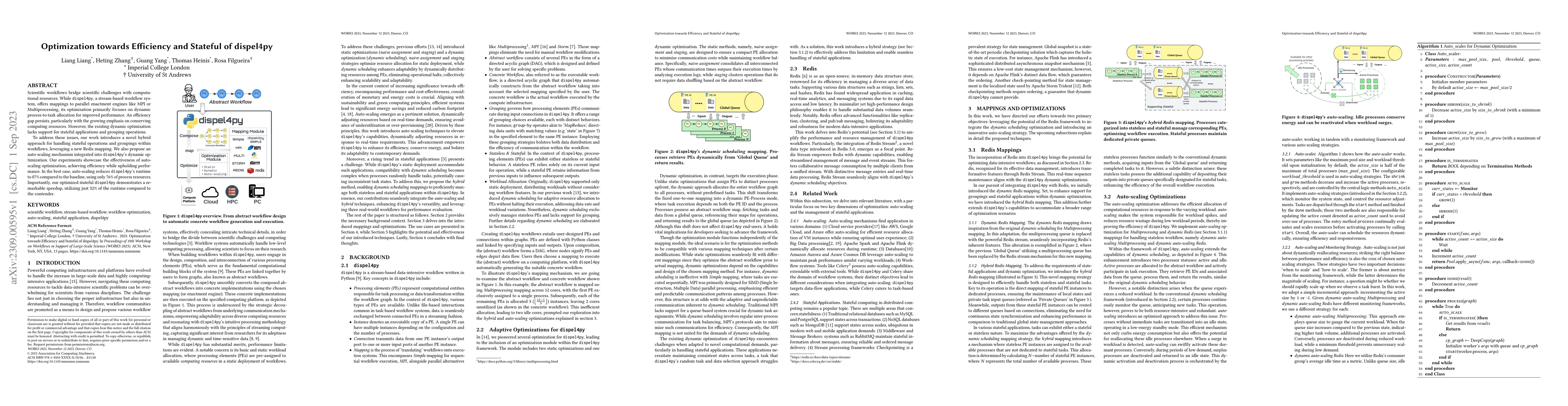 Thumbnail for Optimization towards Efficiency and Stateful of dispel4py