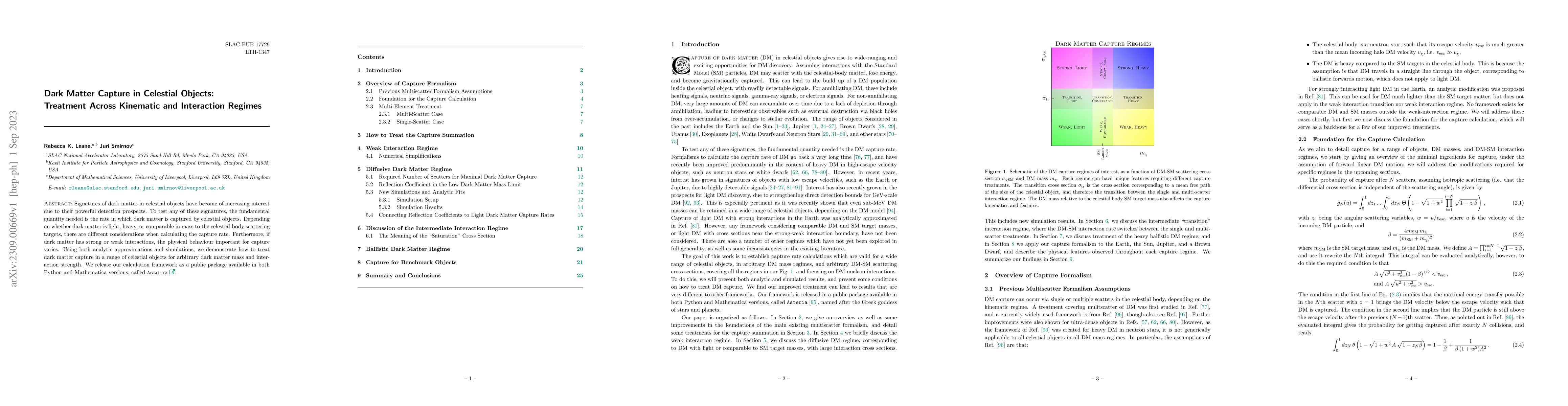 Thumbnail for Dark Matter Capture in Celestial Objects: Treatment Across Kinematic and
  Interaction Regimes