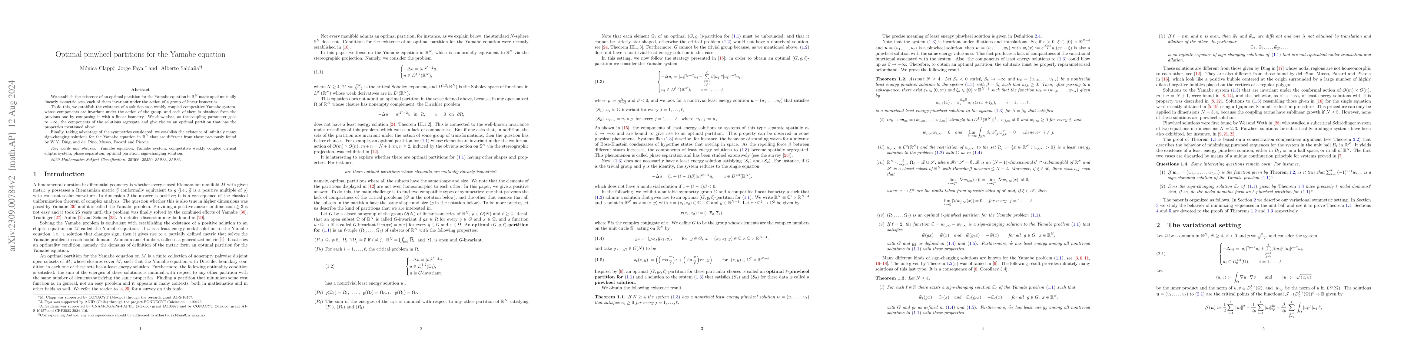 Thumbnail for Optimal pinwheel partitions for the Yamabe equation