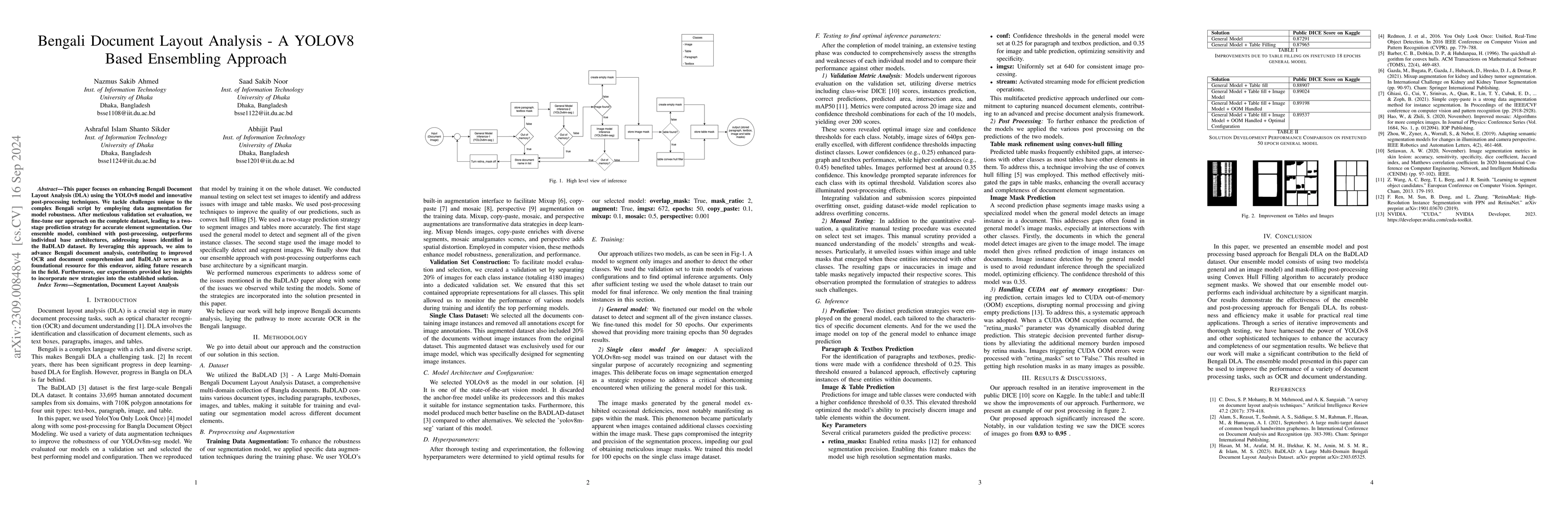 Thumbnail for Bengali Document Layout Analysis -- A YOLOV8 Based Ensembling Approach