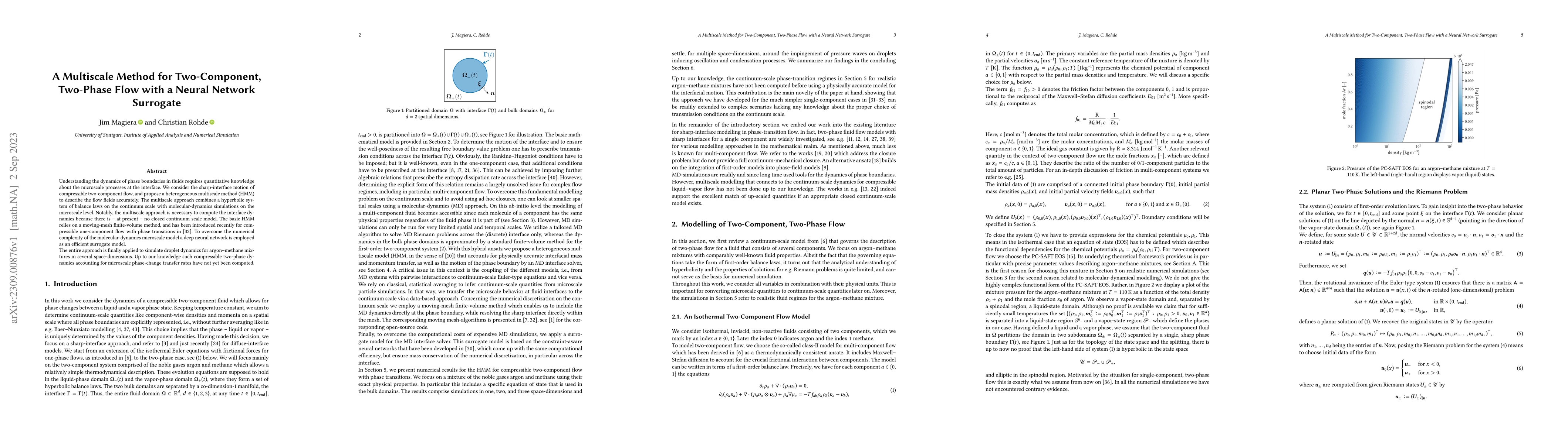 Thumbnail for A Multiscale Method for Two-Component, Two-Phase Flow with a Neural
  Network Surrogate