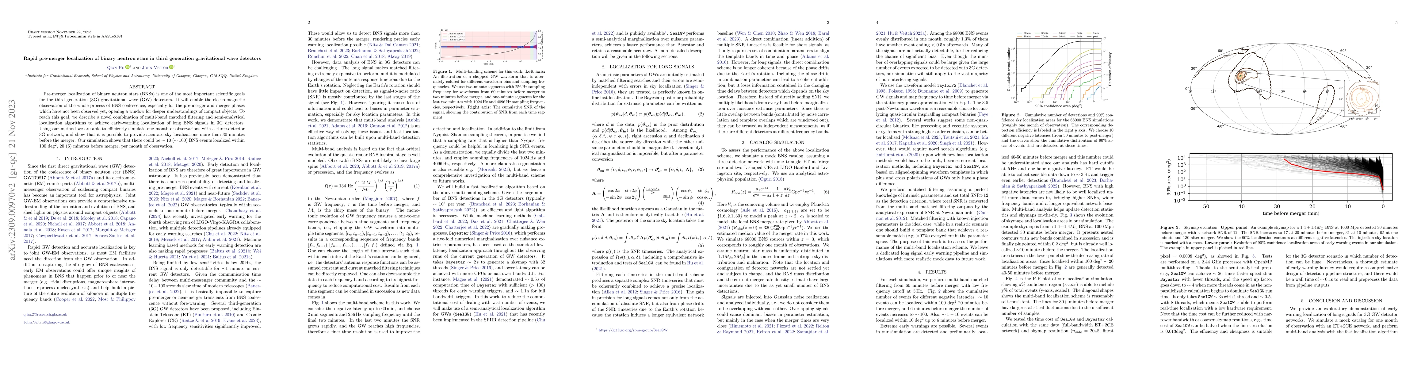 Thumbnail for Rapid pre-merger localization of binary neutron stars in third
  generation gravitational wave detectors