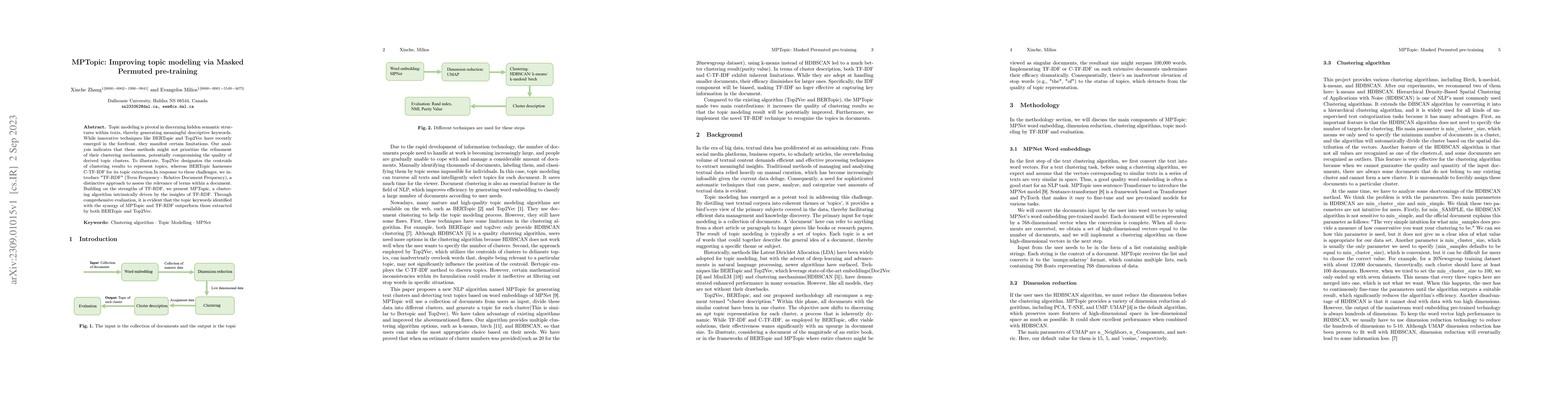 Thumbnail for MPTopic: Improving topic modeling via Masked Permuted pre-training