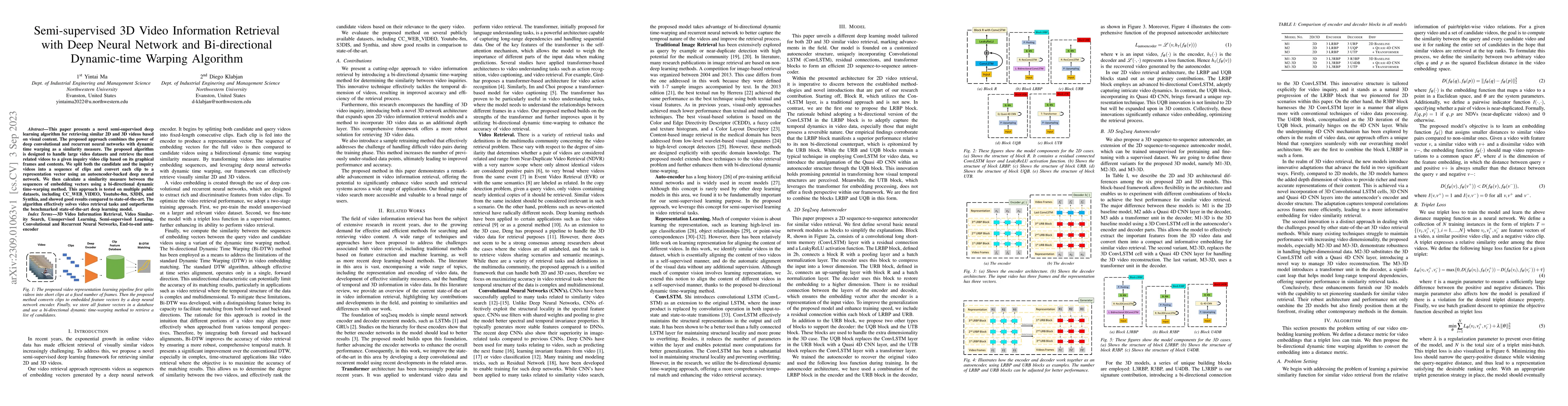 Thumbnail for Semi-supervised 3D Video Information Retrieval with Deep Neural Network
  and Bi-directional Dynamic-time Warping Algorithm