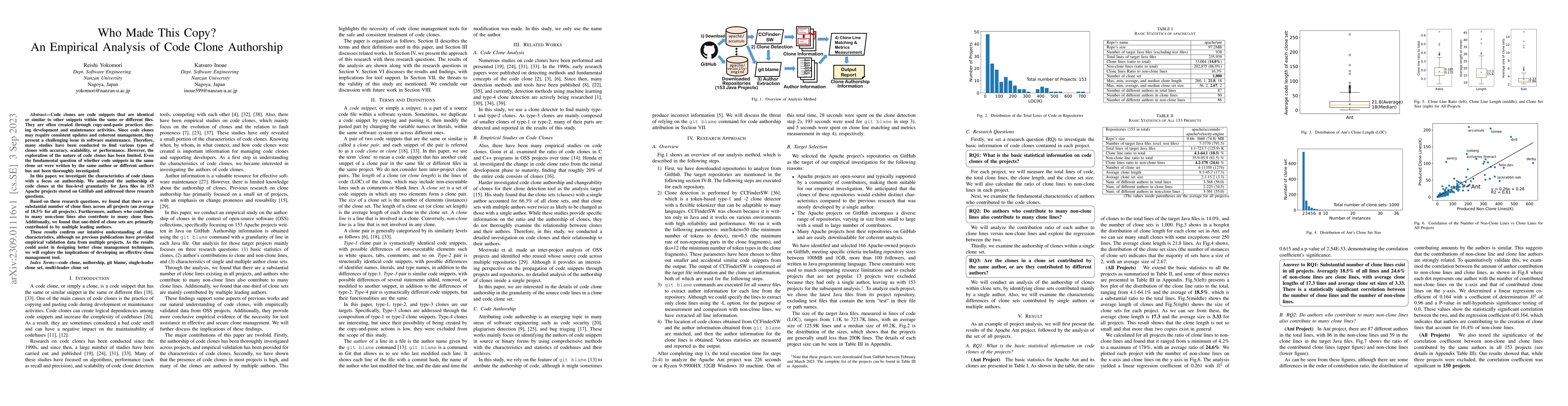 Thumbnail for Who Made This Copy? An Empirical Analysis of Code Clone Authorship