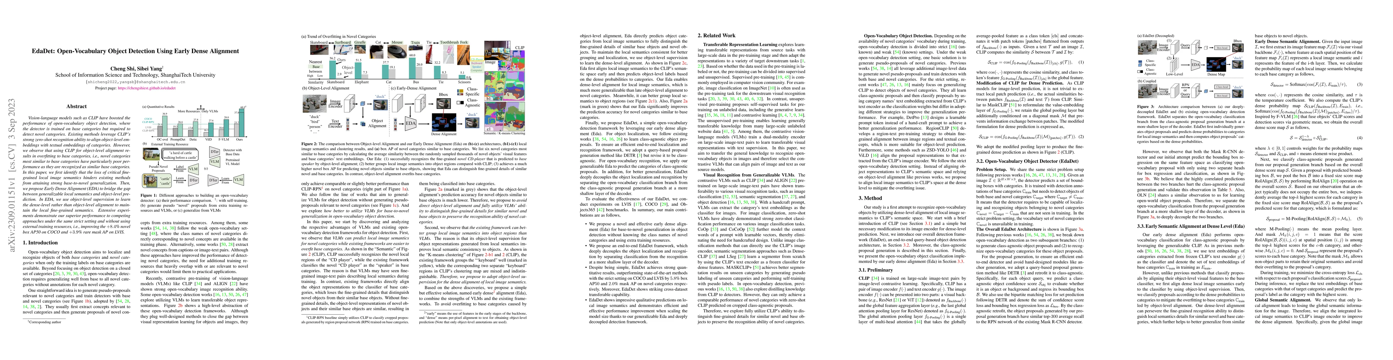 Thumbnail for EdaDet: Open-Vocabulary Object Detection Using Early Dense Alignment