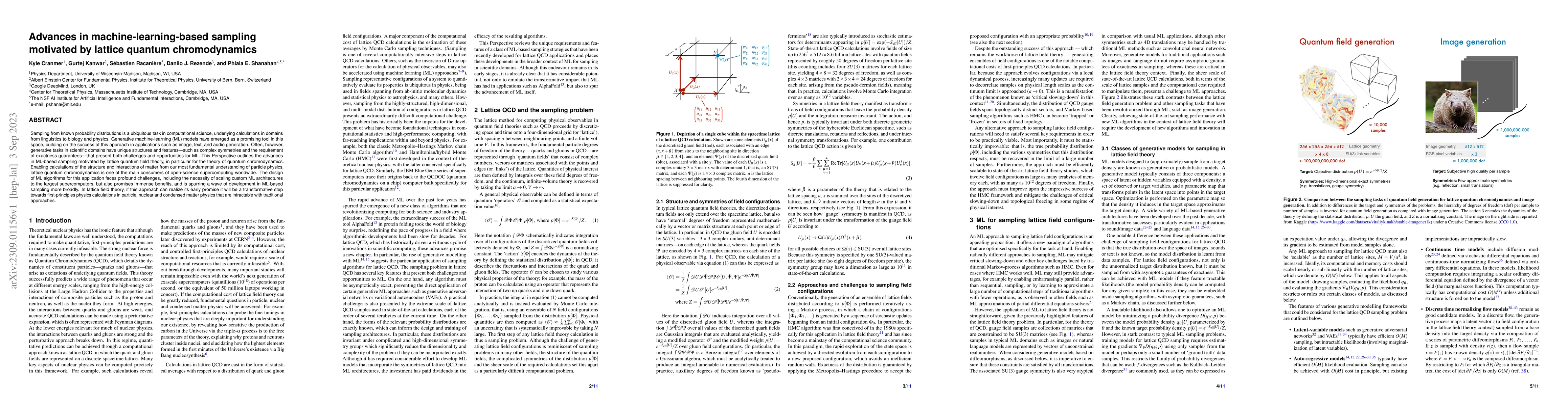 Thumbnail for Advances in machine-learning-based sampling motivated by lattice quantum
  chromodynamics
